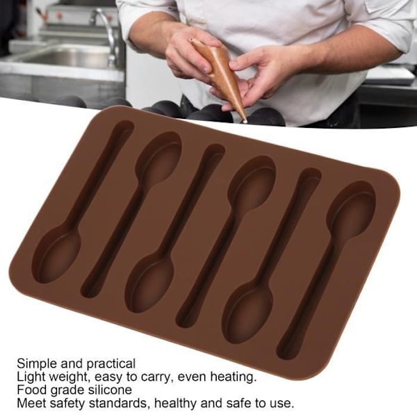 HILILAND Kageform Non-stick chokolade kage ske form gør-det-selv bageform