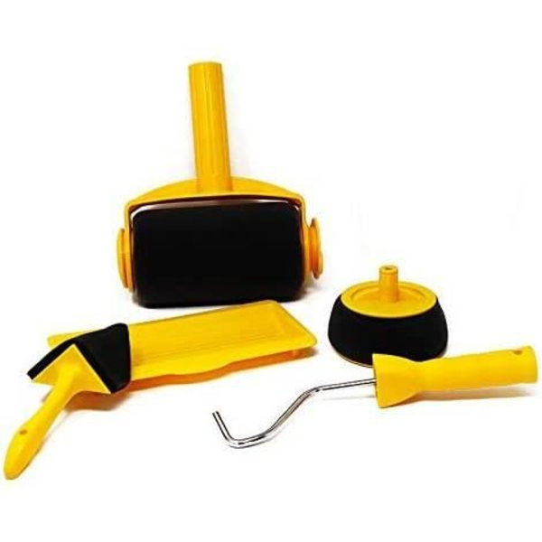 Målarfärg Roller Set - FACIL'ROLLER - Inbyggd Behållare - Stänkfri System - 1L Mätare
