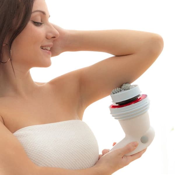 Anticellulite Massager - Cellyred - 5 i 1 - Vibration - Infrarøde - Trådløs vit/blå/grå