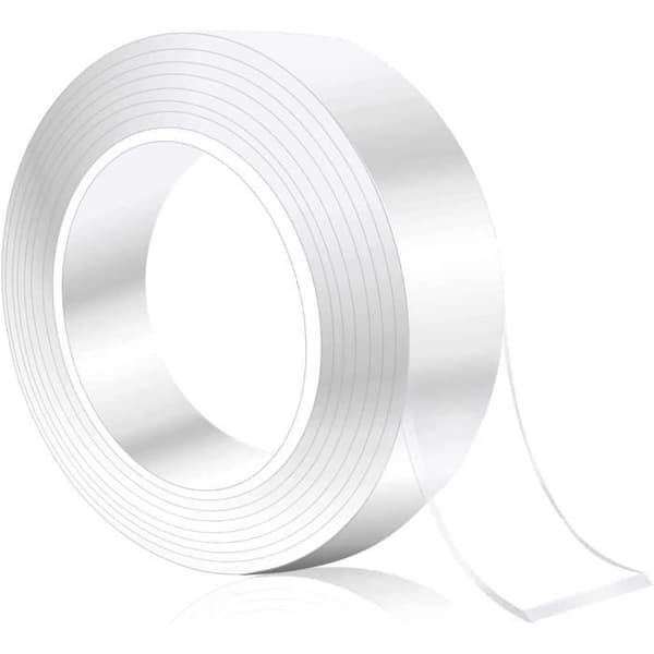Dubbelhäftande tejp - Nano Magic Tape - 3 meter - Transparent - Återanvändbar - Extra stark -