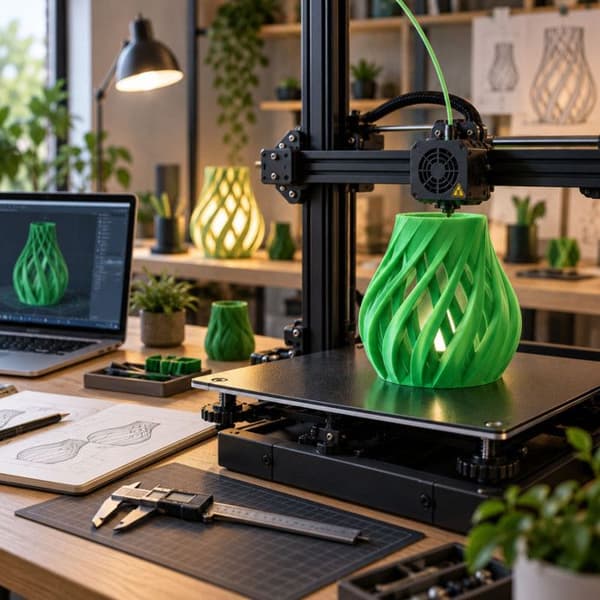 Filament PLA - OQONOS - Spole 1 kg - Grøn - 1,75 mm - 190–230 °C