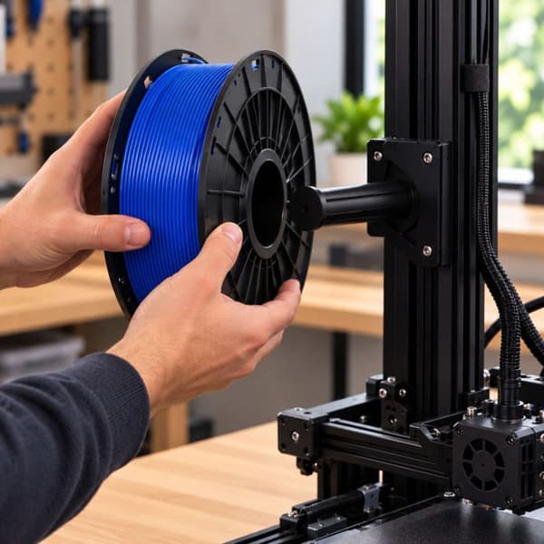 Filament PLA Mørkeblå 1,75 mm 1 kg – 3D-print FDM / FFF – 190 til 230 °C