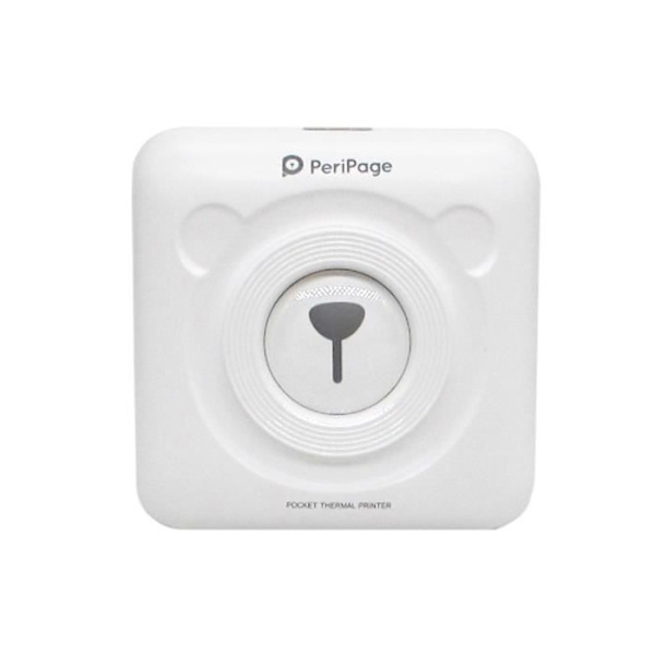 Peripage Pocket Thermal Printer - Vit - Bläckfri - Android och IOS Support