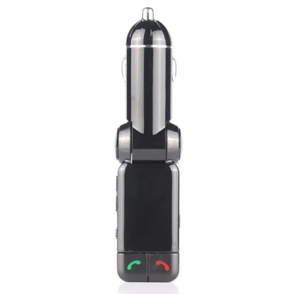 Mini bærbar FM transmitter Mp3 Bluetooth bilsæt LCD USB oplader håndfri til smartphone og tablet