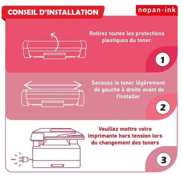 Kompatibel tonerpatron NOPAN-INK MLT D111S til Samsung Xpress - Sort
