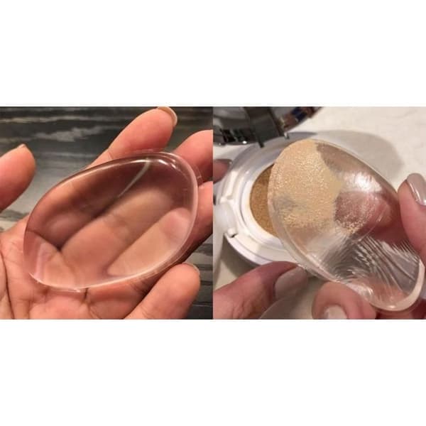 Makeupsvamp - Silisponge - Transparent - Silikon - Icke porös Claire