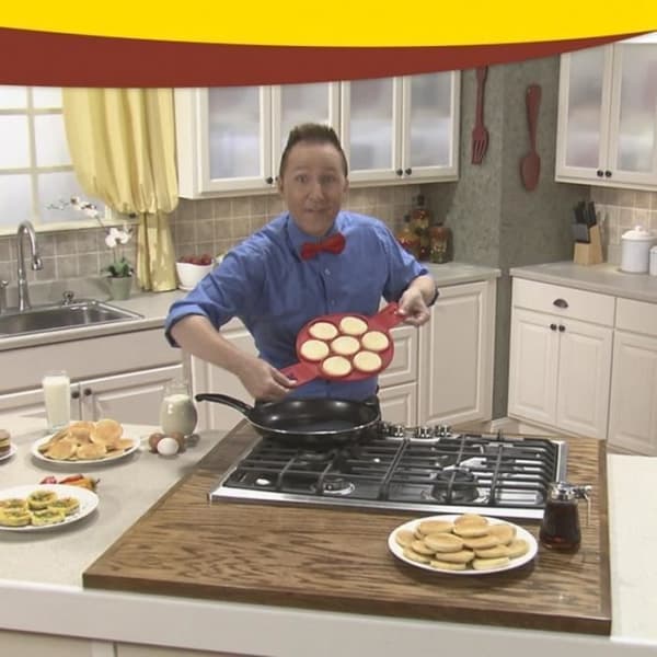 Nyt 2017 Non Stick Flippin 'Fantastisk Nonstick Crêpe Maker Oeuf Maker Ring