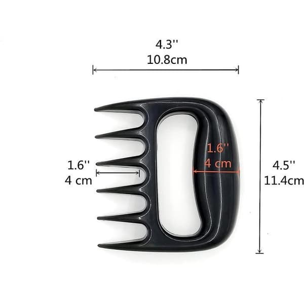 Rivklor - 2 ST - 100% livsmedelsplast - Tål 230°C - För grillning & rivning -