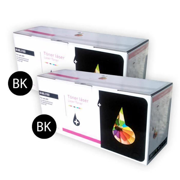 PACK 2 x TONER KOMPATIBEL SORT TN1050 BK TIL BROTHER DCP-161PACK 2 x W
