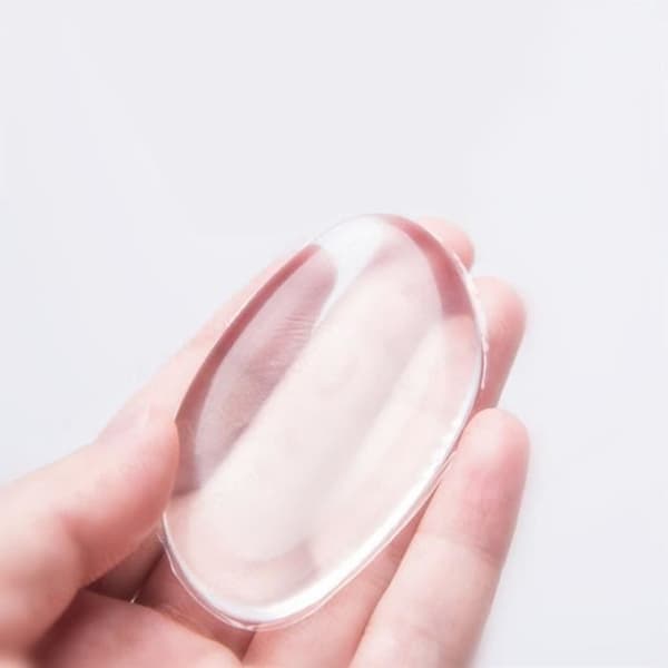 Makeup puff - Silikone - Blød - Elastisk - Bærbar størrelse ljus