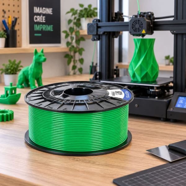 Filament PLA - OQONOS - Kela 1 kg - Vihreä - 1,75 mm - 190–230 °C