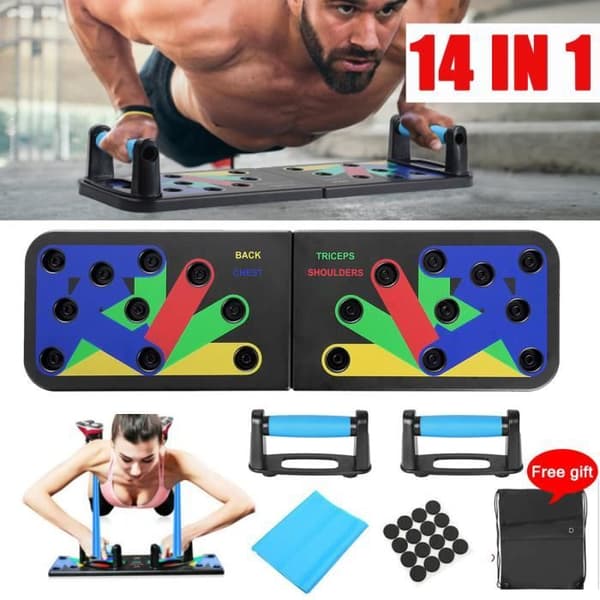 Push-Up Plade - TEMPSA - E96846 - Sammenfoldelig - Miljøvenlig ABS - Innovativt system