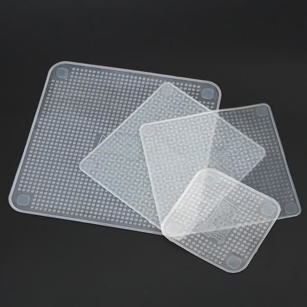 4 stk Silikone Fødevarefilm -60 ℃ -100 ℃