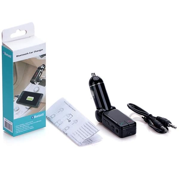 Håndfri Kit - Bluetooth - USB Oplader - Kompatibel med iPhone 6 - Sort - Bil