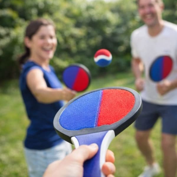 Beach scratch rackets - FFF - Sæt af 2 - 2 bolde inkluderet - Unisex - Fra 3 år