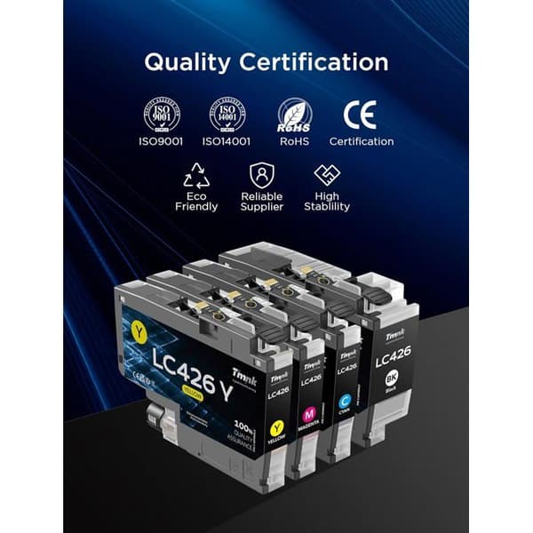 Kompatible patroner - DOOKY THE ORIGINAL - LC426 - 4 farver - 3000 sider - Inkjet