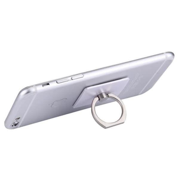 Telefonstöd - Multifunktion - Vit - Kompatibel med iPhone, Galaxy, Huawei - Plast - Lätt Vit