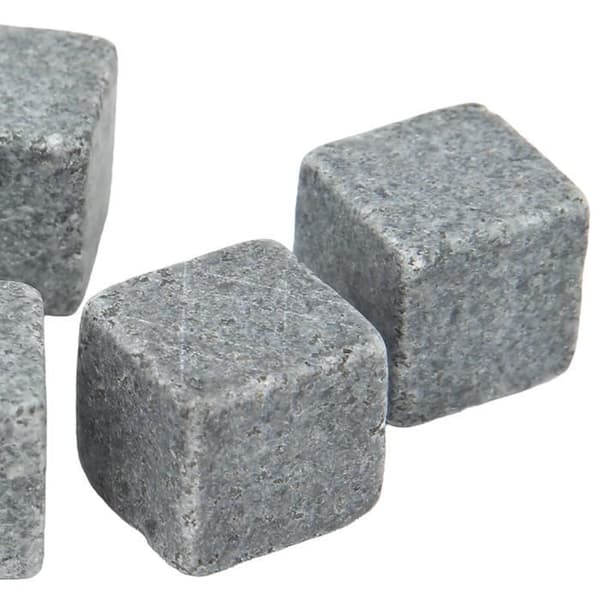 Whiskystenar - Dilwe - 2 cm - Granit - Ideal för whisky, gin, vin - Present till man