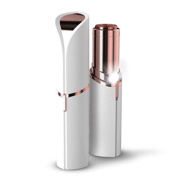 LESHP Mini Electric Epilator - Ansikte och kropp - Vit - Sladdlös drift - Batteritid 60 min Vit