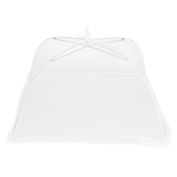 Maddække - Minifinker - Mesh cover - Sammenfoldelig - Genanvendelig - Hvid Vit