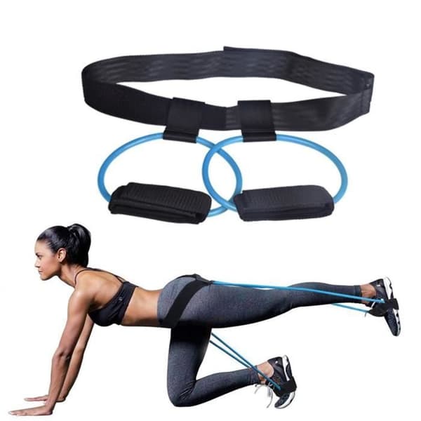 Bælte til udstyr - Kvinder - 30lb - Blå + Sort - Ergonomisk - Justerbar Blå + svart