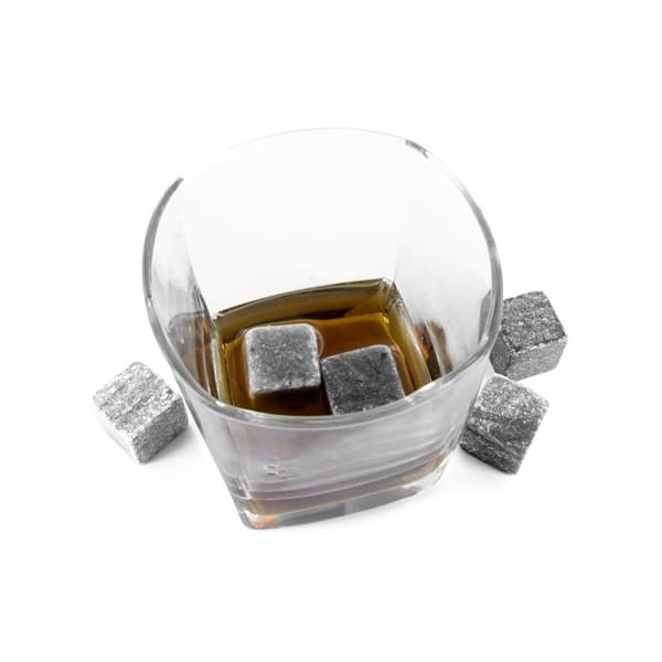 Sæt med 9 Whiskysten - COOK CONCEPT - Køler uden at fortynde - Grå og Sort
