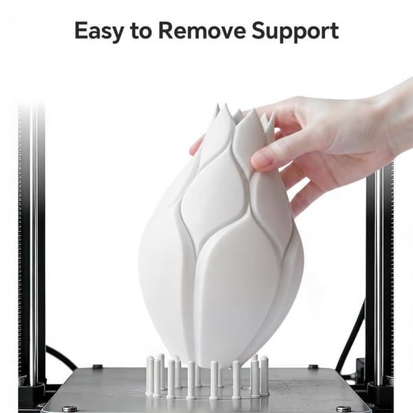 Grå PLA Filament 1,75 mm 3D-printer Filament PLA 1 kg Spole