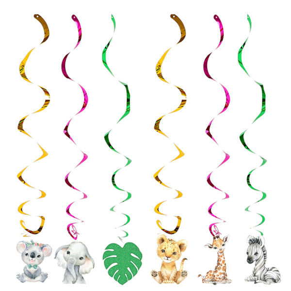 Engångsartiklar i papper för jaktpartyn är ett idealiskt val för födelsedagar och babyshowers Straw 10 pieces No,
