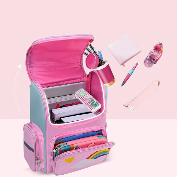 Xito Mortila Skol Kawai Lila Rosor Flickor, ryggsäckar, kläder för grundskolan, barnreseryggsäckar pinkish No,