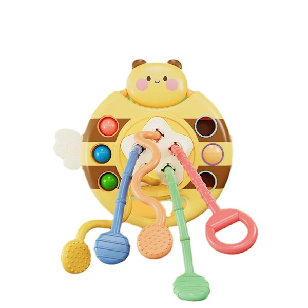 Baby sensoriska utvecklingsleksaker, Montessori tidiga lärande pedagogiska leksaker, fingergrepp No, No,