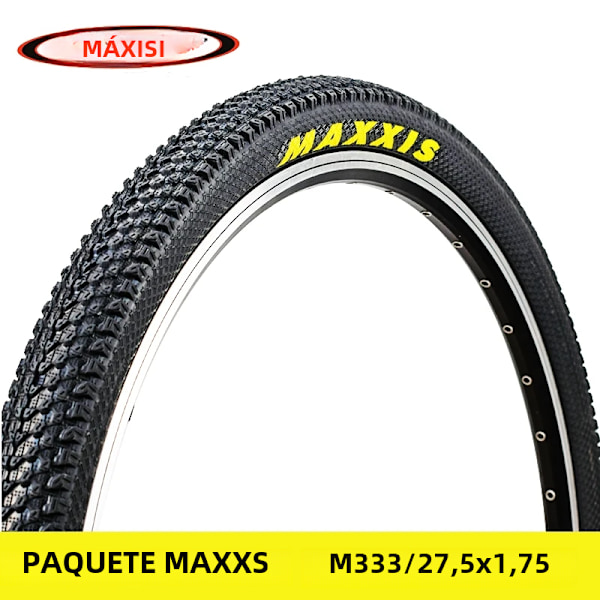 Maxxis Pace - Mountainbike-däck med tråd, original 26/27, 5/29, platt huvud, lämplig för MTB, M333 27.5x1.75 No,