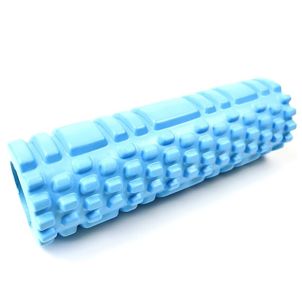 Gym och Pilates med 26 cm yogarulle ryggmassage yogablock rulle hemmaträningsutrustning blue No,