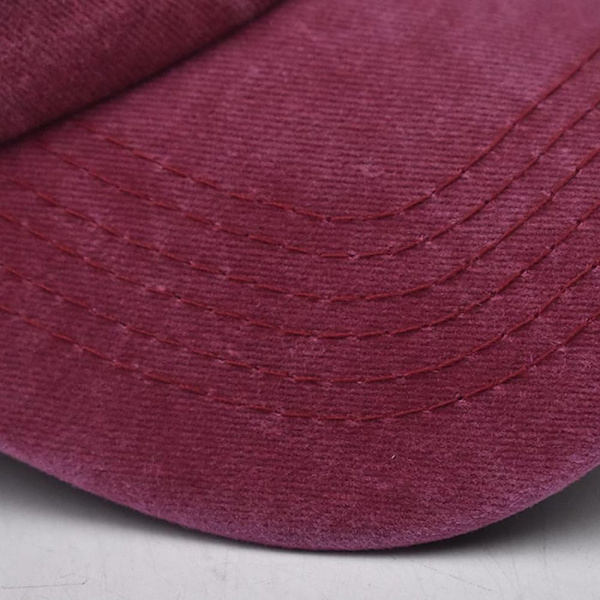 Justerbar retro basebollkeps för utomhussporter, sliten keps, solhatt, kokosnötsbroderi Wine website No,