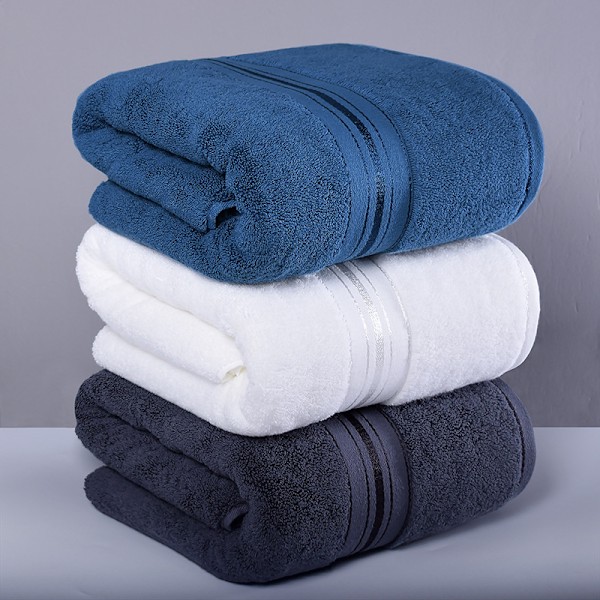 Tjockt badlakanset för vuxna, 100 % ren bomull, superabsorberande, mjukt och behagligt, hudvänligt Light brown -90x180 No,