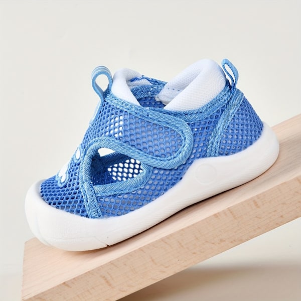 Flickors andningsbara halkfria mesh-sandaler, promenadskor, inomhus och utomhus Royal Blue CN20 (23 EU countries)