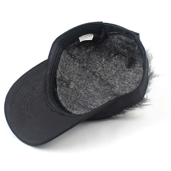 Herr- och damhiphop solhattar, melon korta hattar, solhattar, bomberhattar, basebollperuker, höst och vinter white No,
