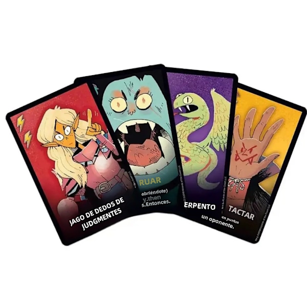 Baldur's Gate Dungeon Mehem brädspel, Monster Crazy Card, engelsk version, barns leksaker, presenter 2 No,