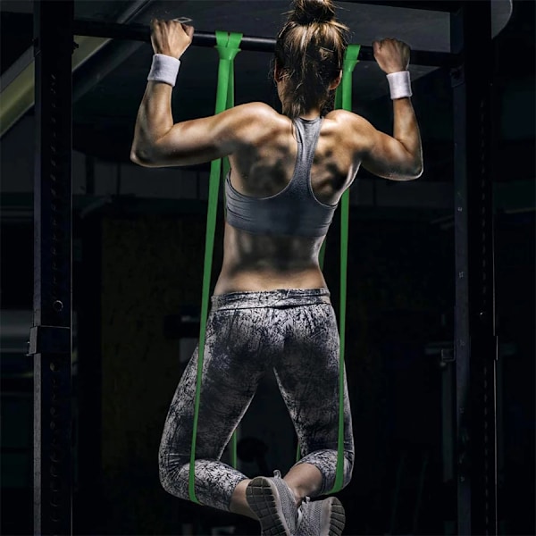 Sportlatex uthållighetsband, högstyrka elastiska band för träning, Pilates, fitnessutrustning ZI32 BD No,