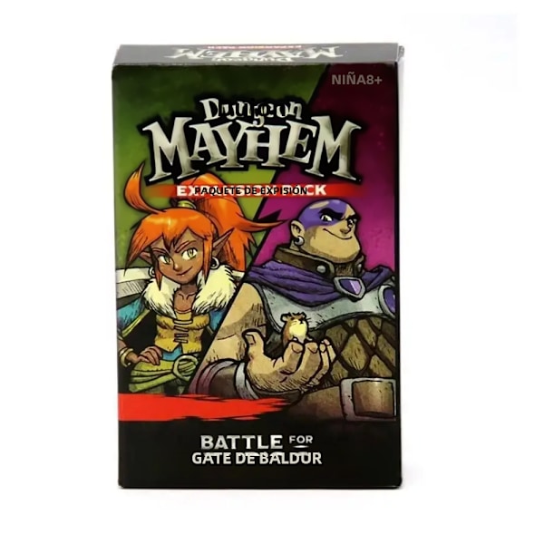 Baldur's Gate Dungeon Mehem brädspel, Monster Crazy Card, engelsk version, barns leksaker, presenter 2 No,