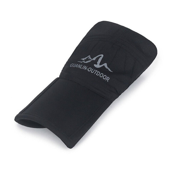 Enfärgad basebollkeps, snabbtorkande vandringskeps, hopfällbar, andningsbar, justerbar, solskydd, sommar Navy Blue No,