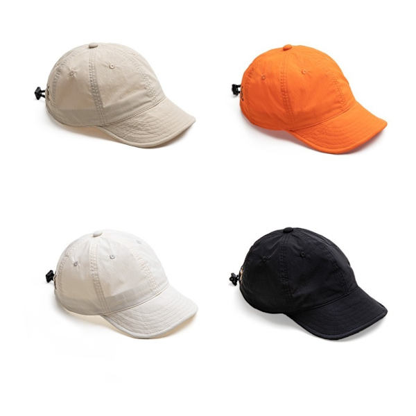 Ultratunn baseballkeps, bärbar solskydd, justerbar, ankkäpp, lätt, andningsbar, solhatt, camping Khaki No,