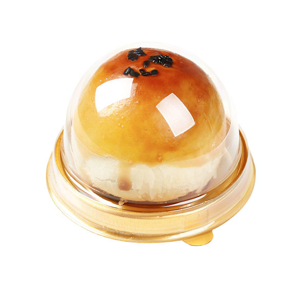 Mini transparent tårta låda, 50 stycken behållare, transparent cupcake kupol, bakverk, bakning förpackningslåda, bröllopstillbehör, gåvor 1 No,