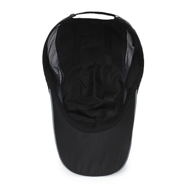 Andningsbar basebollkeps, UV-skydd för män och kvinnor, snabbtorkande keps för fritidssport, utomhus Navy Blue No,