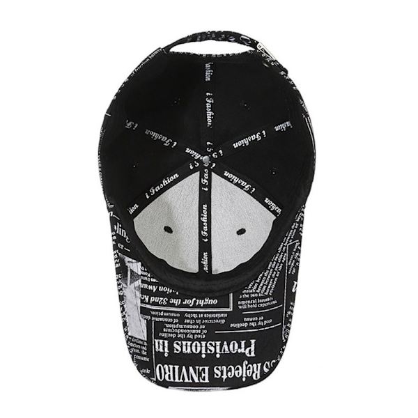 Graverade basebollkepsar för män och kvinnor, andningsbara solskyddskepsar, justerbara, hip-hop-stil, neutrala white No,