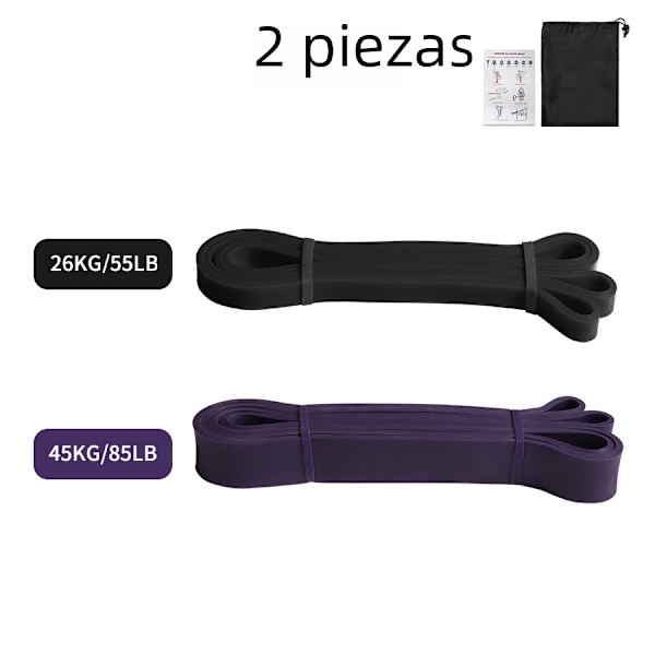 Sportlatex-uthållighetsband, elastiska band med hög styrka för träning, pilates, fitnessutrustning H19ZI32 BD No,