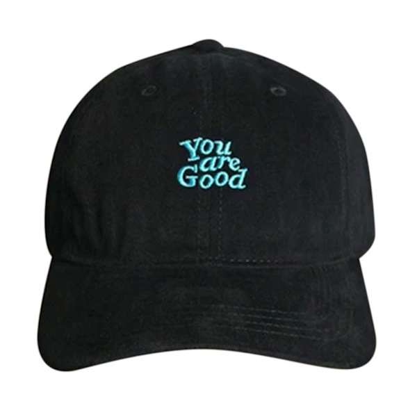 Broderad bokstavsbaseballkeps, justerbar solhatt, UV-skydd, utomhusparaply, vår och sommar black No,