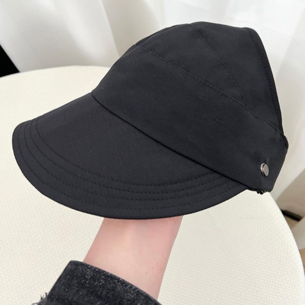 Justerbar basebollkeps med solskärm, fiskekeps, andningsbar, UV-skydd, ankkeps, utomhus Khaki No,