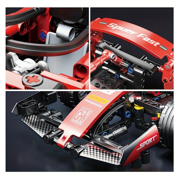Racing RC byggsats, samlarleksaker, supercoola, byggklossmodeller, presenter No, No,