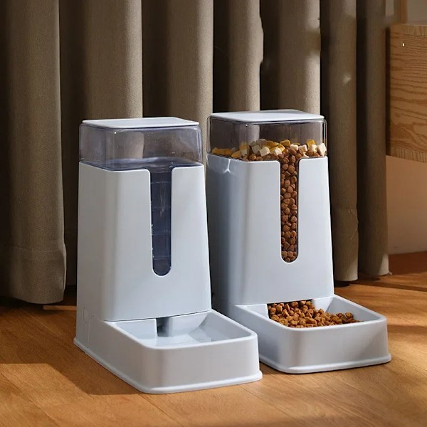 3,5L hund- och kattvattendispenser, automatisk matare för husdjur green Water bowl