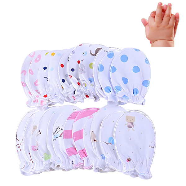 5 par babyvantar för att förhindra att huden repas 0-6 månader gammal No, No,